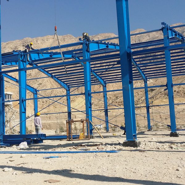 Damavand Ptrochemical Steel Structure Project - Sazeh Pardazan .Co